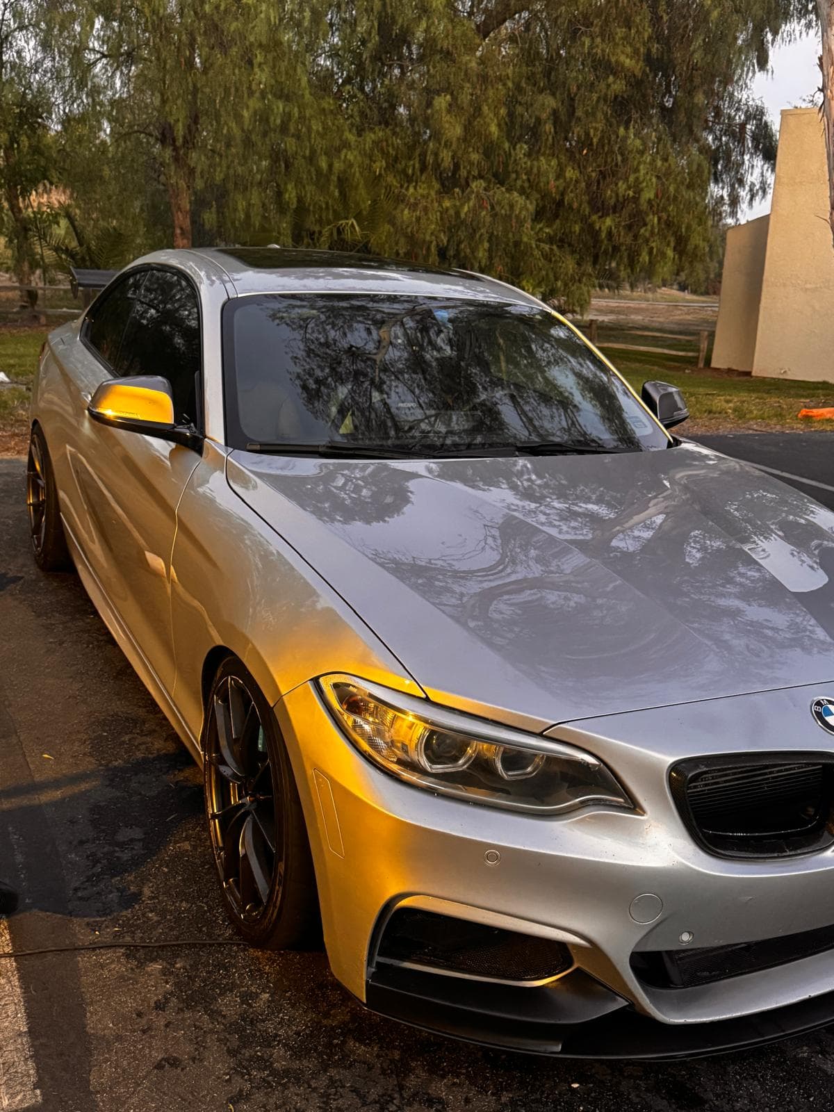 Ceramic coating application - Fresh Flow Mobile Auto Spa